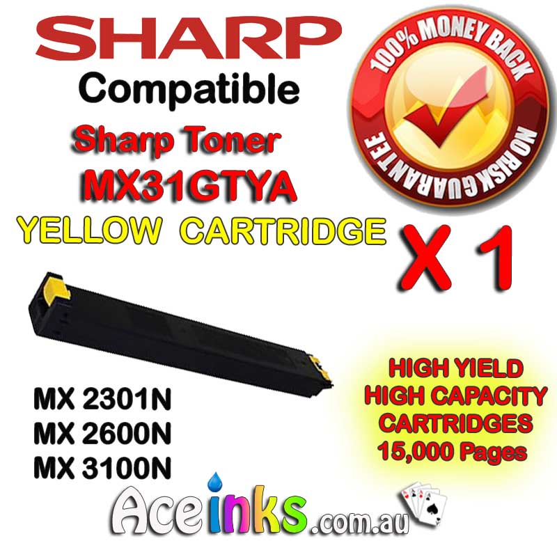 SHARP MX31GTYA MX2301N YELLOW